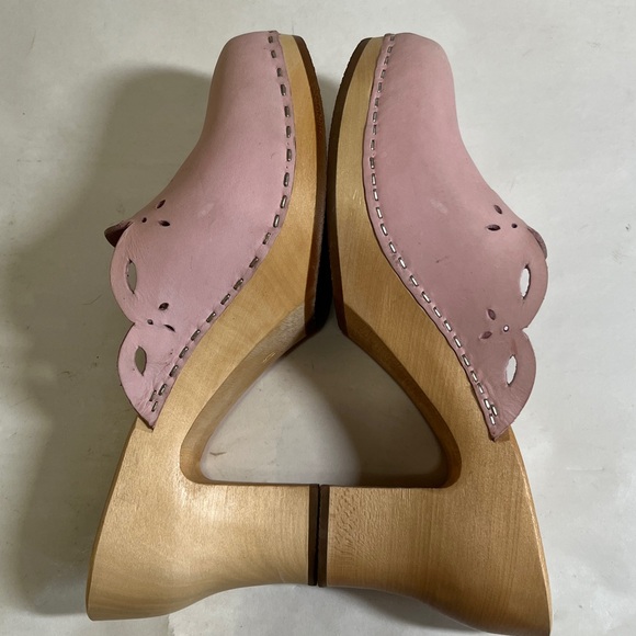 Toffel Hasbeen’s Pink Clogs Size 41 - Picture 6 of 10